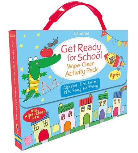 Get Ready For School Wipe Clean Activity Pack Harpercollins Australia