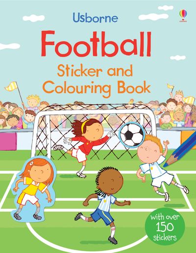Football Sticker and Colouring Book