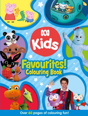 Picture of ABC KIDS Favourites! Colouring Book (Blue)
