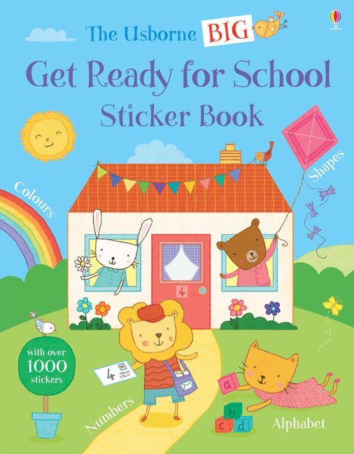 Big Get Ready For School Sticker Book Harpercollins Australia