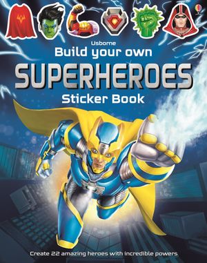 圖片 Build Your Own Superheroes Sticker Book