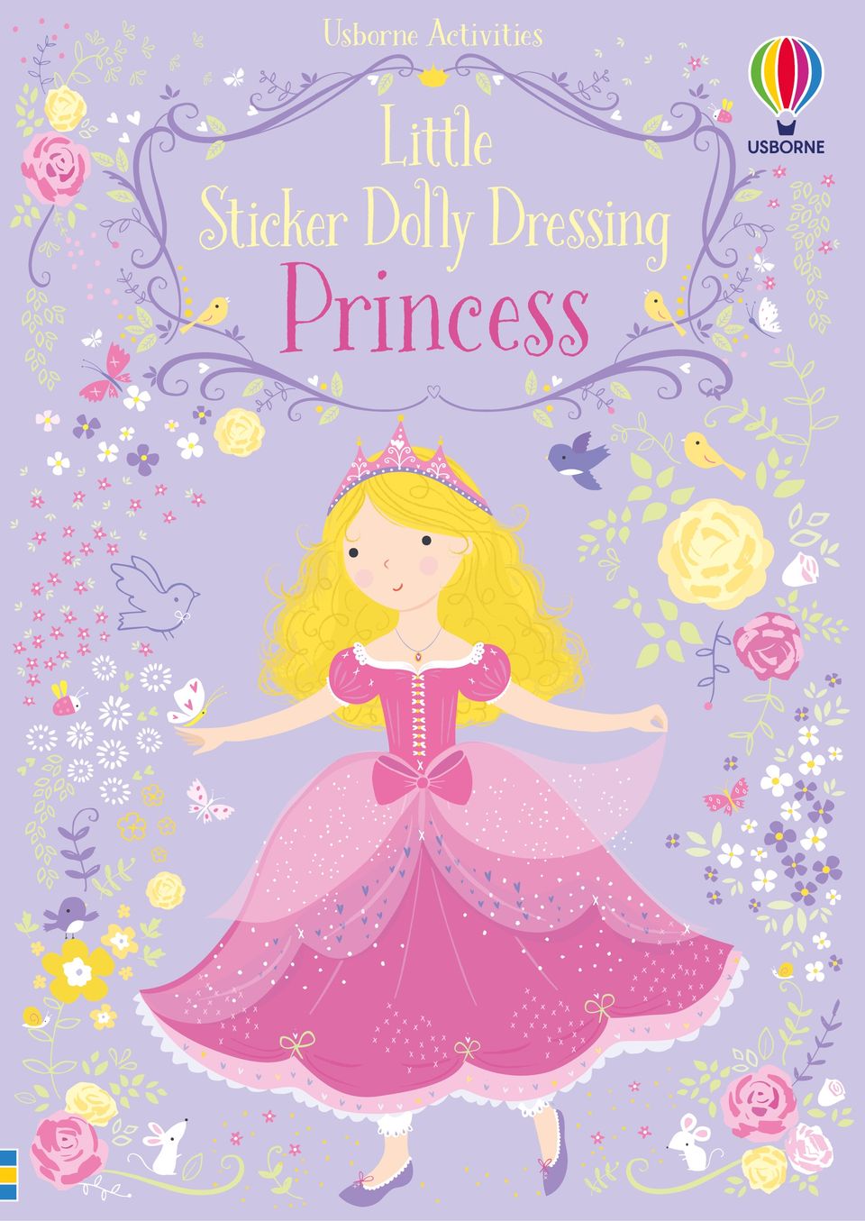 Little Sticker Dolly Dressing Princess Fiona Watt Paperback