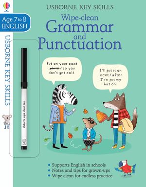 Picture of Wipe-Clean Grammar and Punctuation 7-8