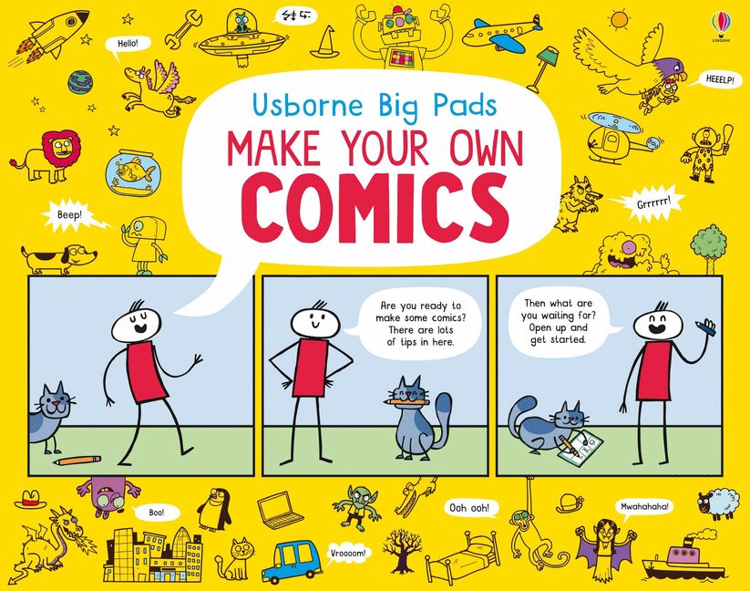 Make Your Own Comic Strip Pad :HarperCollins Australia