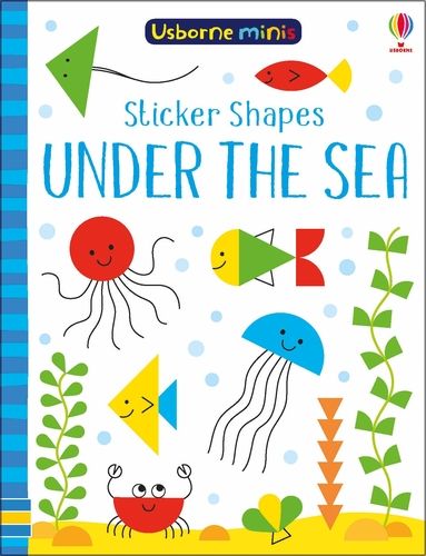 Mini Books Sticker Shapes Under The Sea