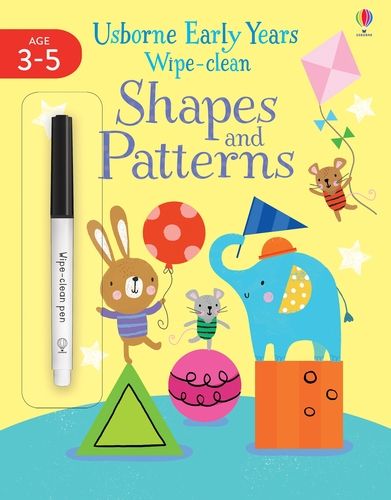 Early Years Wipe-Clean Shapes & Patterns 3-4
