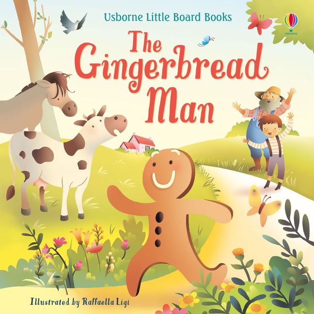 The Gingerbread Man Lesley Sims Board Book