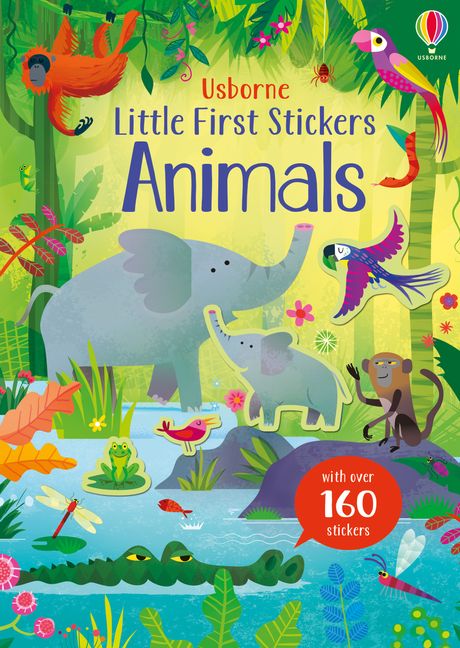 Little First Stickers Animals :HarperCollins Australia