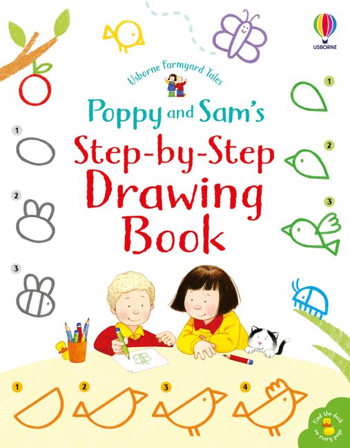Farmyard Tales Poppy And Sam S Step By Step Drawing Book Harpercollins Australia