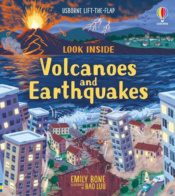 Look Inside Volcanoes and Earthquakes - Laura Cowan - Board book