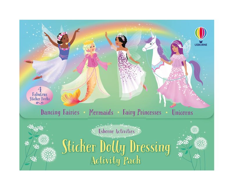 Sticker Dolly Dressing Activity Pack (Unicorns, Mermaids, Dancing Fairies & Fairy  Princesses) :HarperCollins Australia