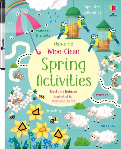 Wipe Clean Spring Activities