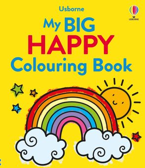 My Big Happy Colouring Book :HarperCollins Australia