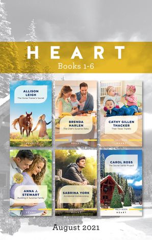 Heart Box Set Aug 2021/The Horse Trainer's Secret/The Chef's Surprise Baby/Their Texas Triplets/Building a Surprise Family/Accidental Homecom