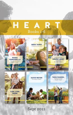 Heart Box Set Sept 2021/The Late Bloomer's Road to Love/A Delicious Dilemma/The Family She Didn't Expect/The Texas SEAL's Surprise/The Pupp