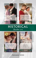 Historical Box Set Jan 2022/The Viscount's New Housekeeper/Saving Her Mysterious Soldier/Falling for the Scandalous Lady/To Catch a Runaway B