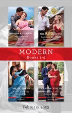 Modern Box Set 1-4 Feb 2023/Innocent Maid for the Greek/Forbidden Until Their Snowbound Night/A Vow to Set the Virgin Free/Pregnant in the Ital