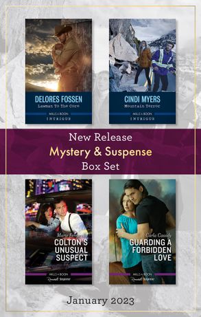 Mystery & Suspense New Release Box Set Jan 2023/Lawman to the Core/Mountain Terror/Colton's Unusual Suspect/Guarding a Forbidden Love
