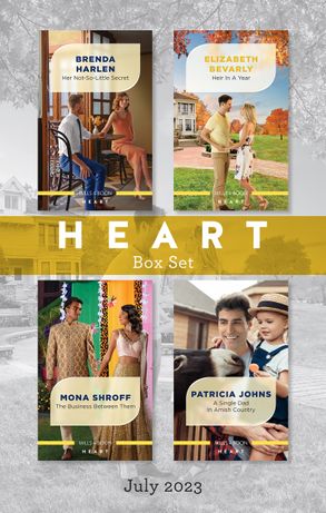 Heart Box Set July 2023/Her Not-So-Little Secret/Heir in a Year/The Business Between Them/A Single Dad in Amish Country