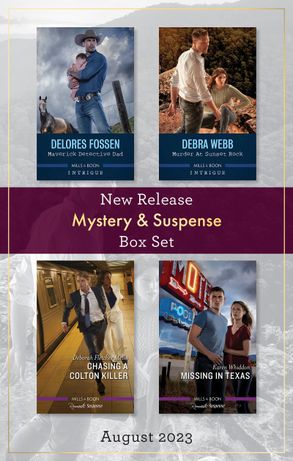 Mystery & Suspense New Release Box Set Aug 2023/Maverick Detective Dad/Murder at Sunset Rock/Chasing a Colton Killer/Missing in Texas