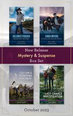 Mystery & Suspense New Release Box Set Oct 2023/Marked For Revenge/Pursuit At Panther Point/Colton's Montana Hideaway/Last Chance
