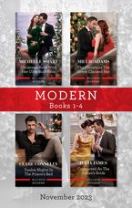 Modern Box Set 1-4 Nov 2023/Christmas Baby With Her Ultra-Rich Boss/The Christmas The Greek Claimed Her/Twelve Nights In The Prince's Bed/Contr
