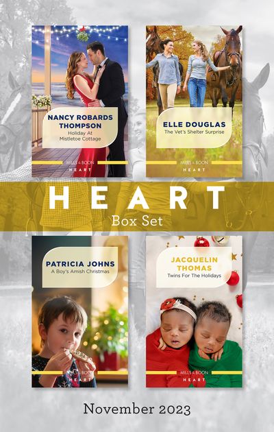 Heart Box Set Nov 2023/Holiday At Mistletoe Cottage/The Vet's Shelter Surprise/A Boy's Amish Christmas/Twins For The Holidays