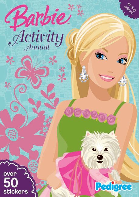 barbie activity book