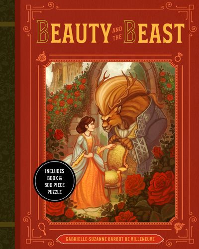 Beauty and the Beast: Includes Book and 500 Piece Puzzle