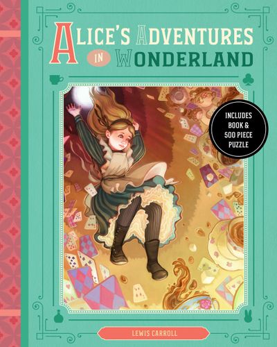 Alice's Adventures in Wonderland: Includes Book and 500 Piece Puzzle