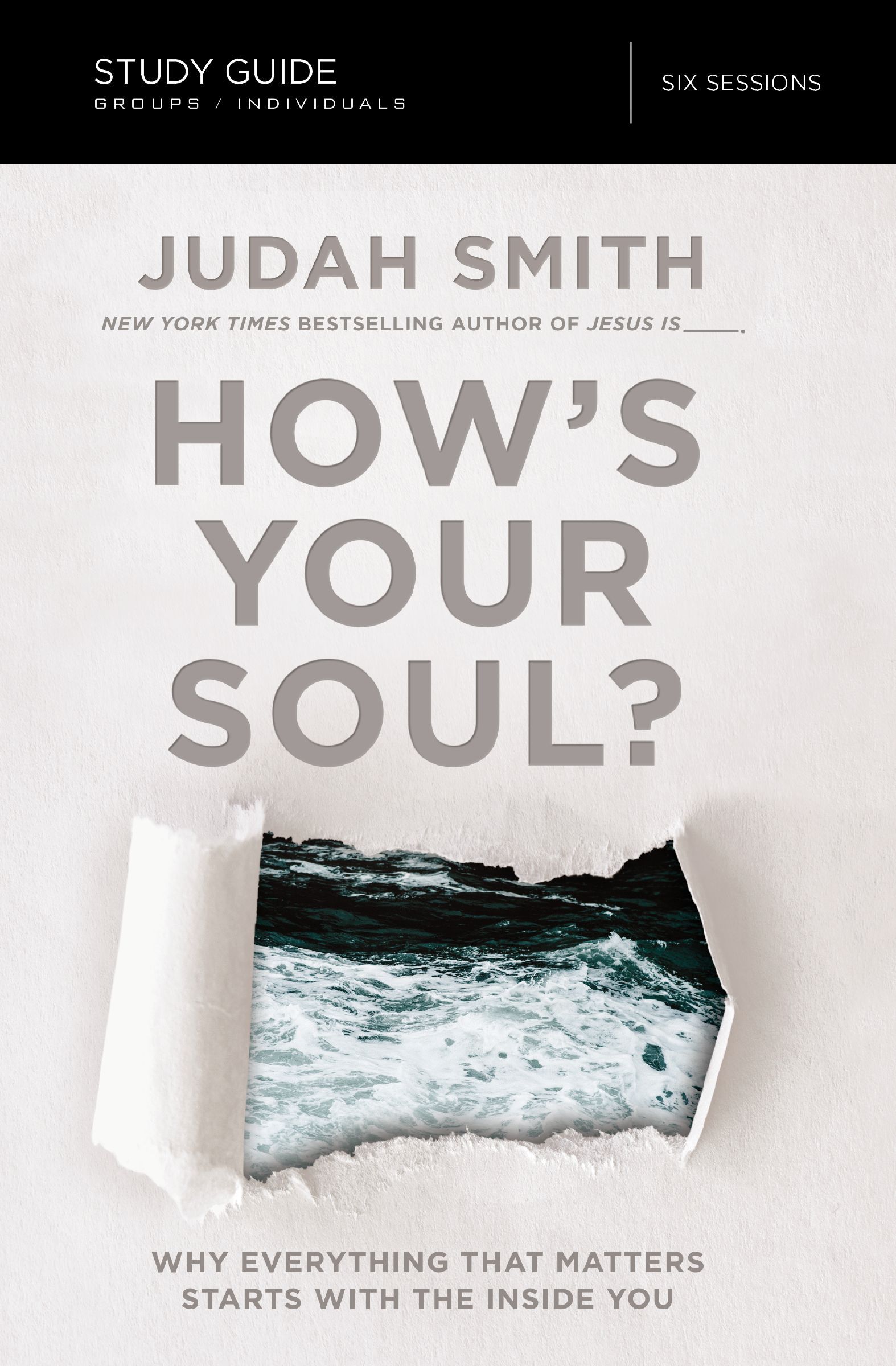 How's Your Soul? Study Guide, Paperback, Judah Smith