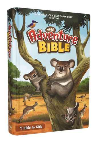 NASB, Adventure Bible, Hardcover, Full Color Interior, Red Letter Edition, 1995 Text, Comfort Print