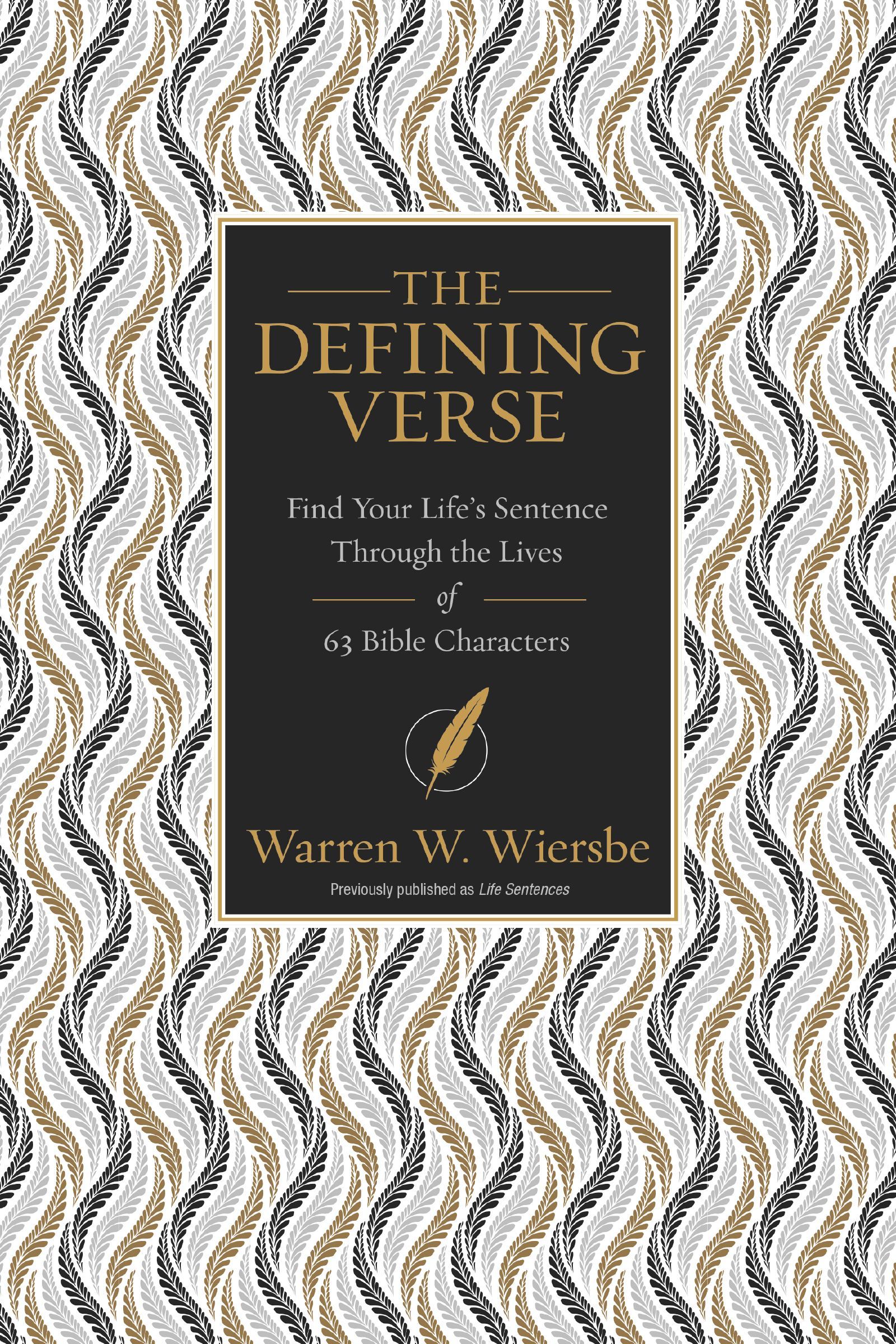 Defining Verse, Paperback, Warren W. Wiersbe