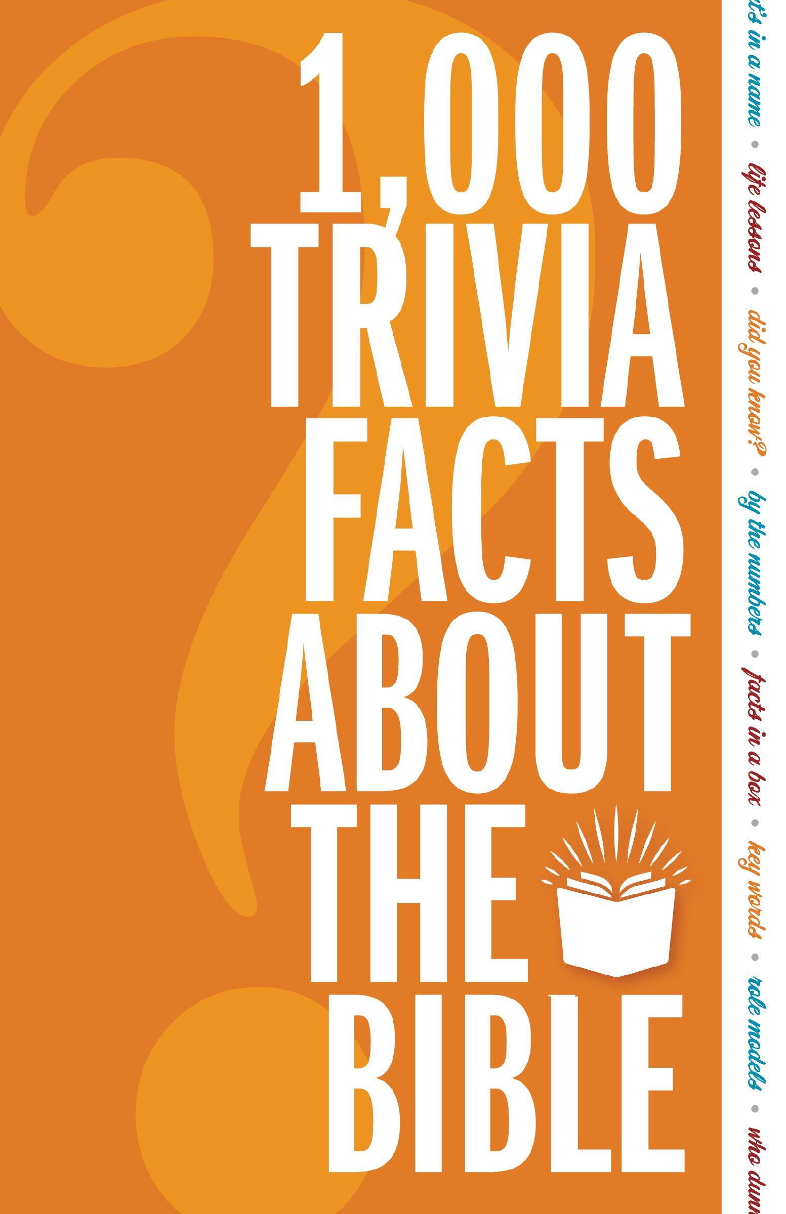 1,000 Trivia Facts About the Bible, Paperback, Zondervan