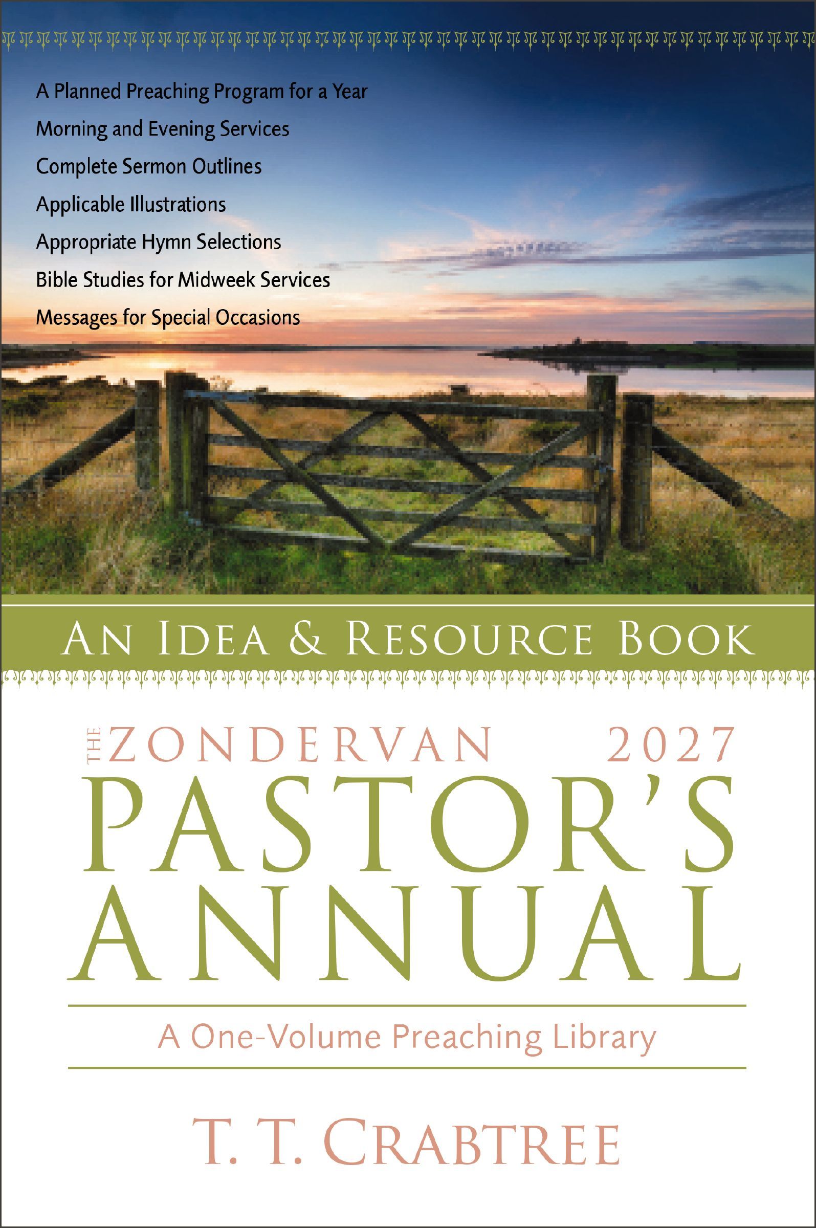 Book Cover of 'The Zondervan 2027 Pastor's Annual'