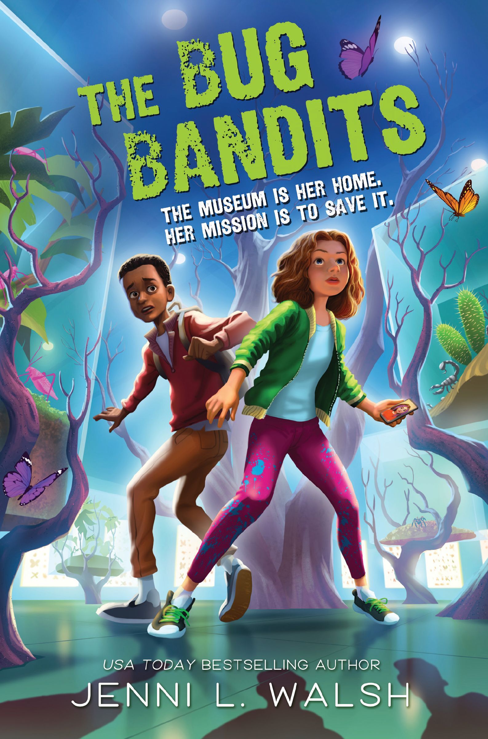 Book Cover of 'The Bug Bandits'