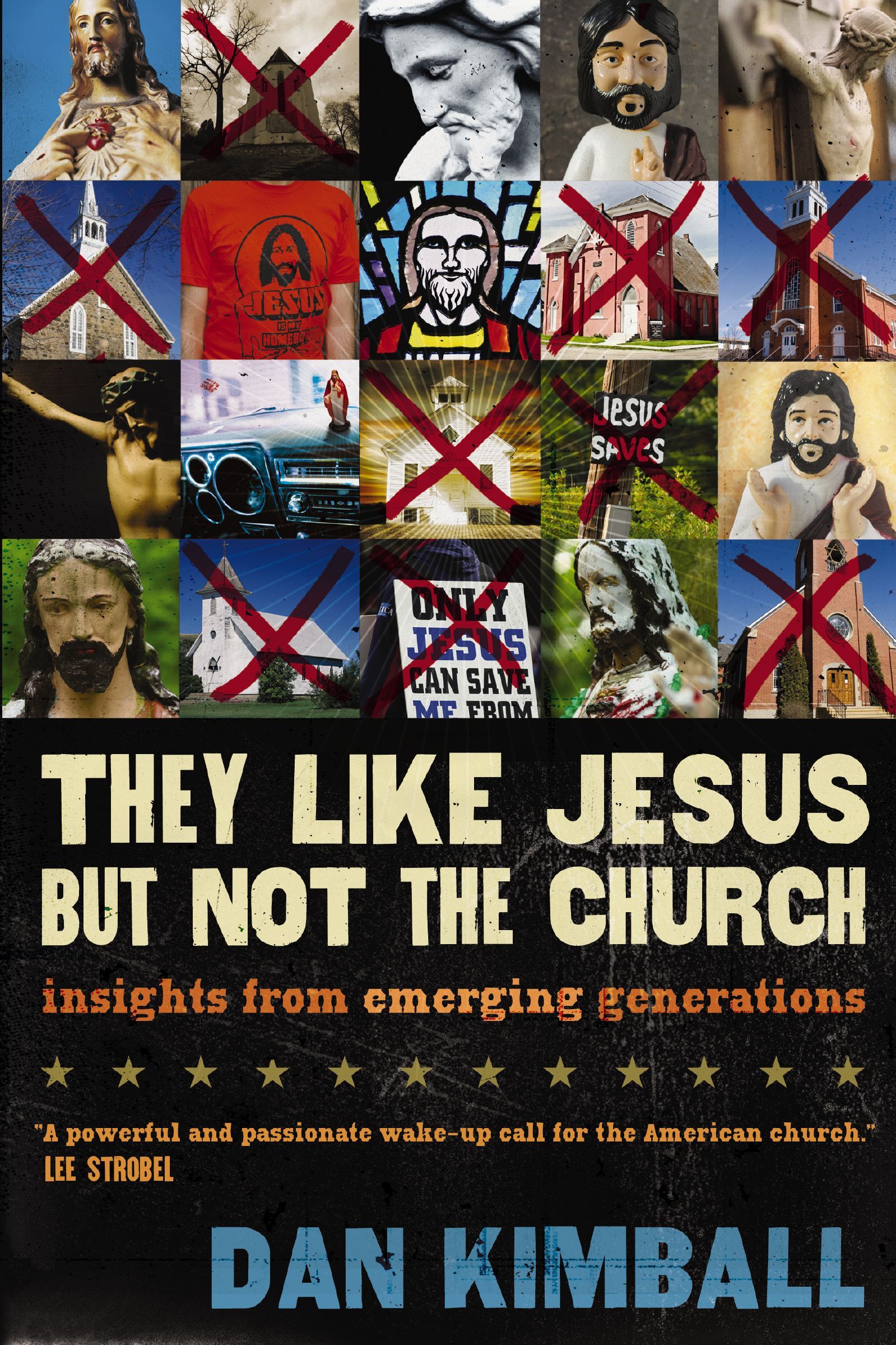 Book Cover of 'They Like Jesus but Not the Church'