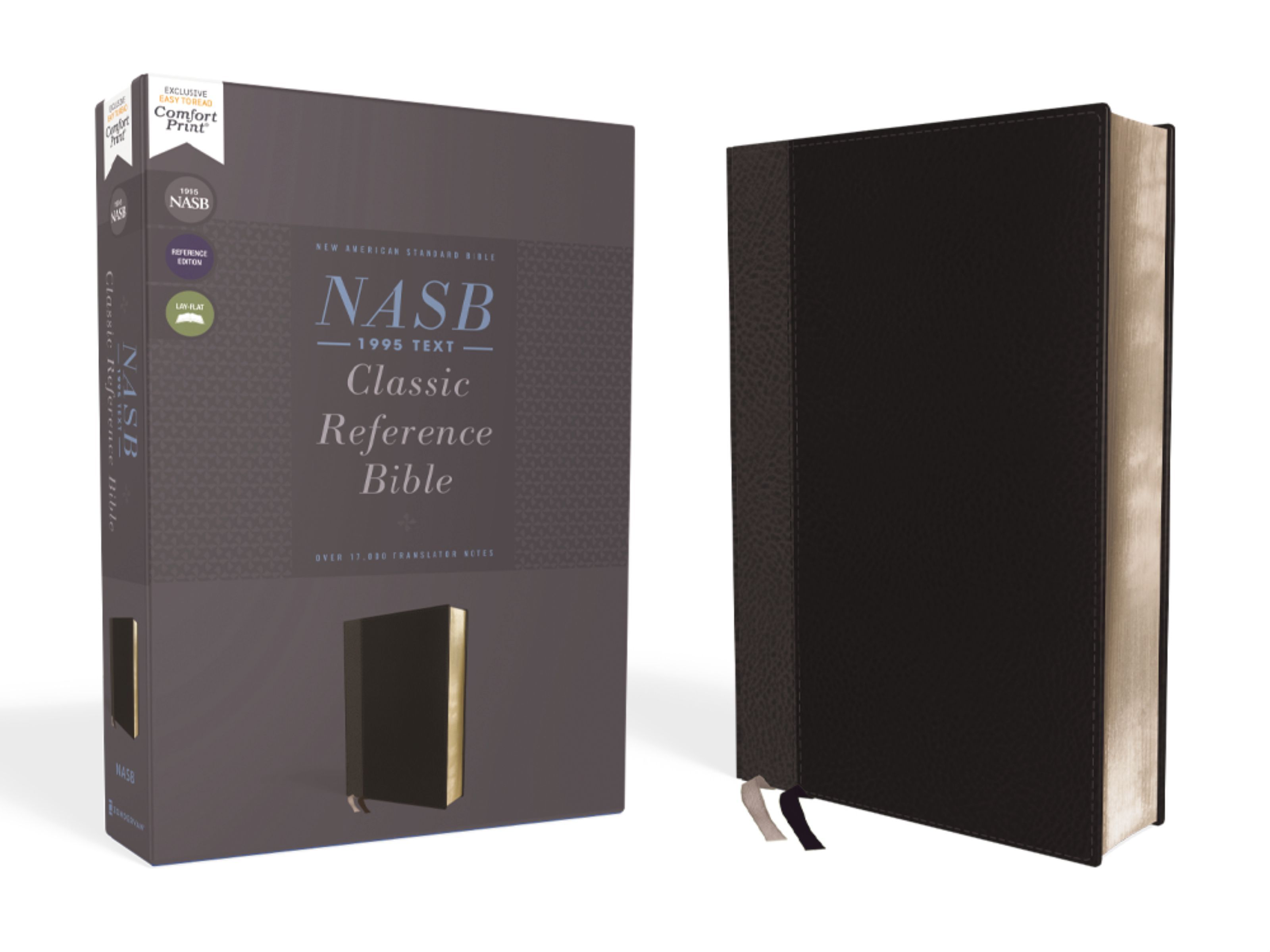 NASB, Classic Reference Bible, Leathersoft, Black, Red Letter, 1995 Text, Comfort Print, Hardback, - Image 5