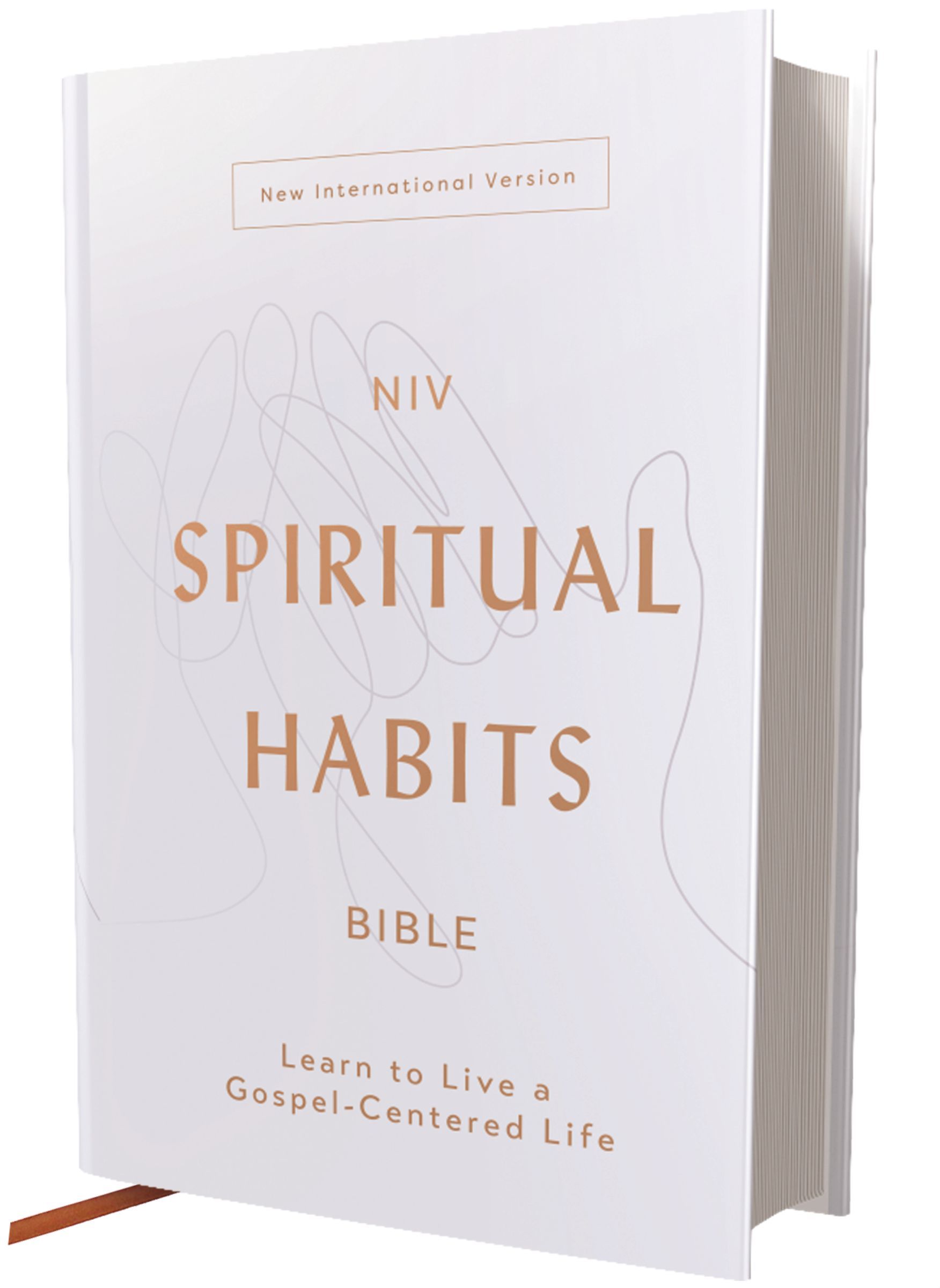 Book Cover of 'NIV, Spiritual Habits Bible, Hardcover, Red Letter, Comfort Print'