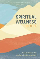Book Cover of 'NRSVue, Spiritual Wellness Bible'