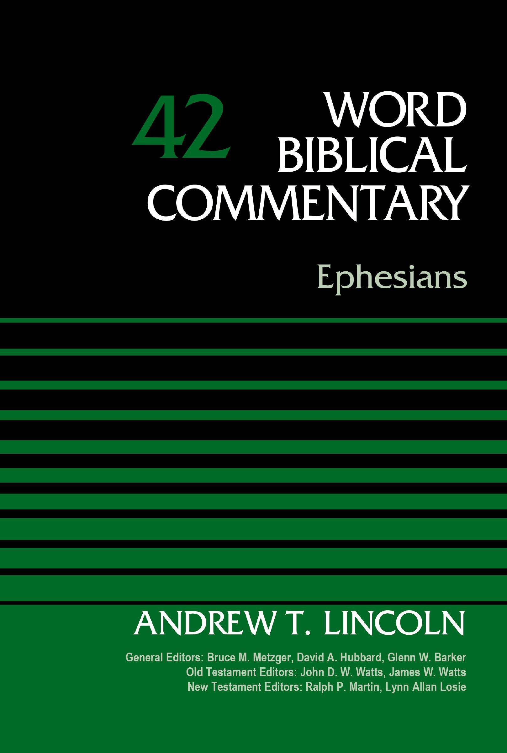 Ephesians, Volume 42 by Andrew T. Lincoln, Bruce M. Metzger, ... - 9780310521686 - Image 3