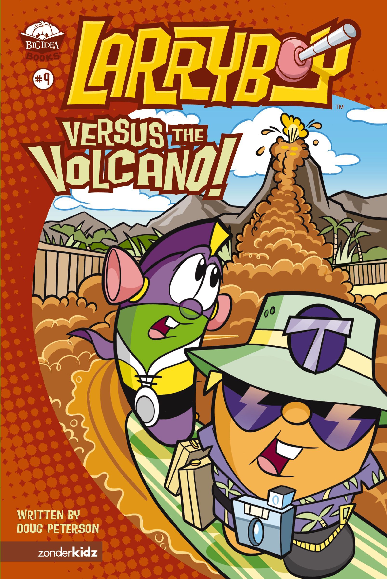 Larryboy Versus The Volcano, Paperback, Doug Peterson