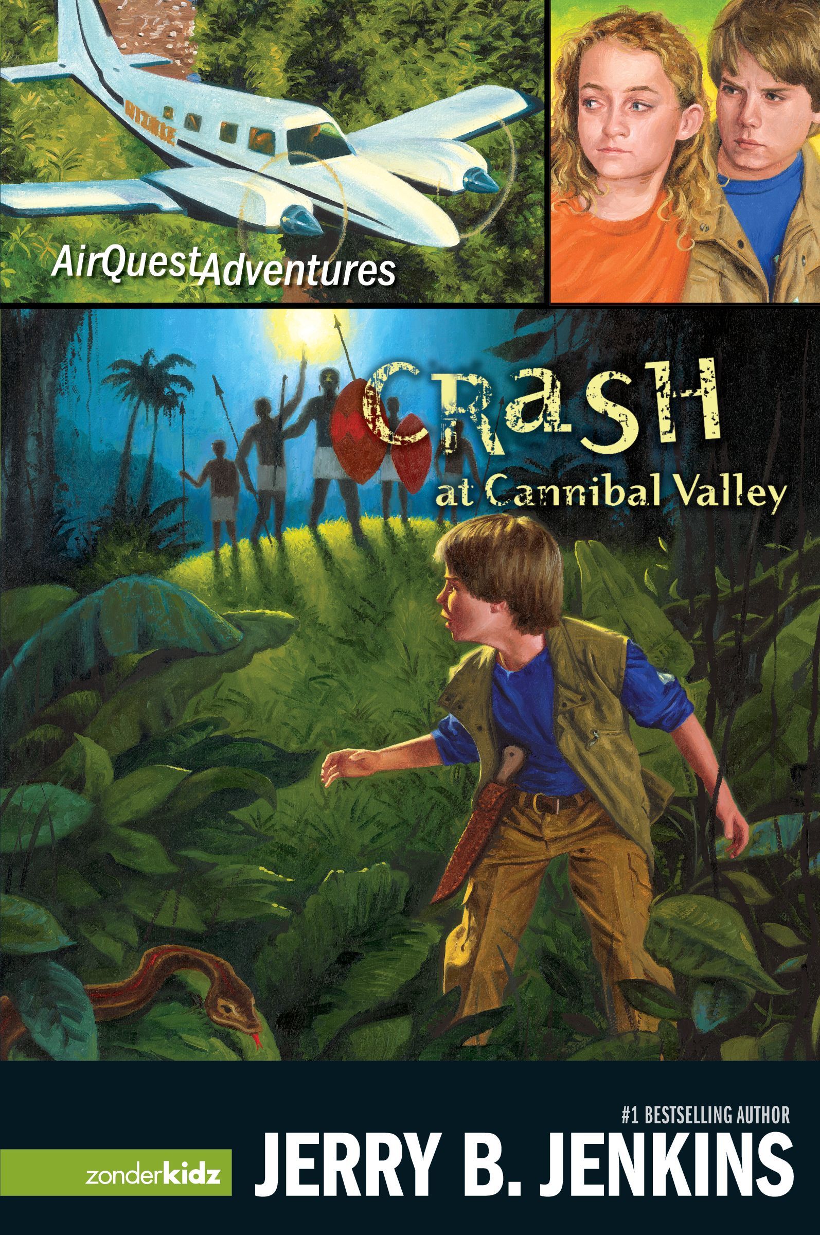 Crash at Cannibal Valley, Paperback, Jerry Jenkins
