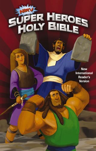 NIrV, Super Heroes Holy Bible, Hardcover