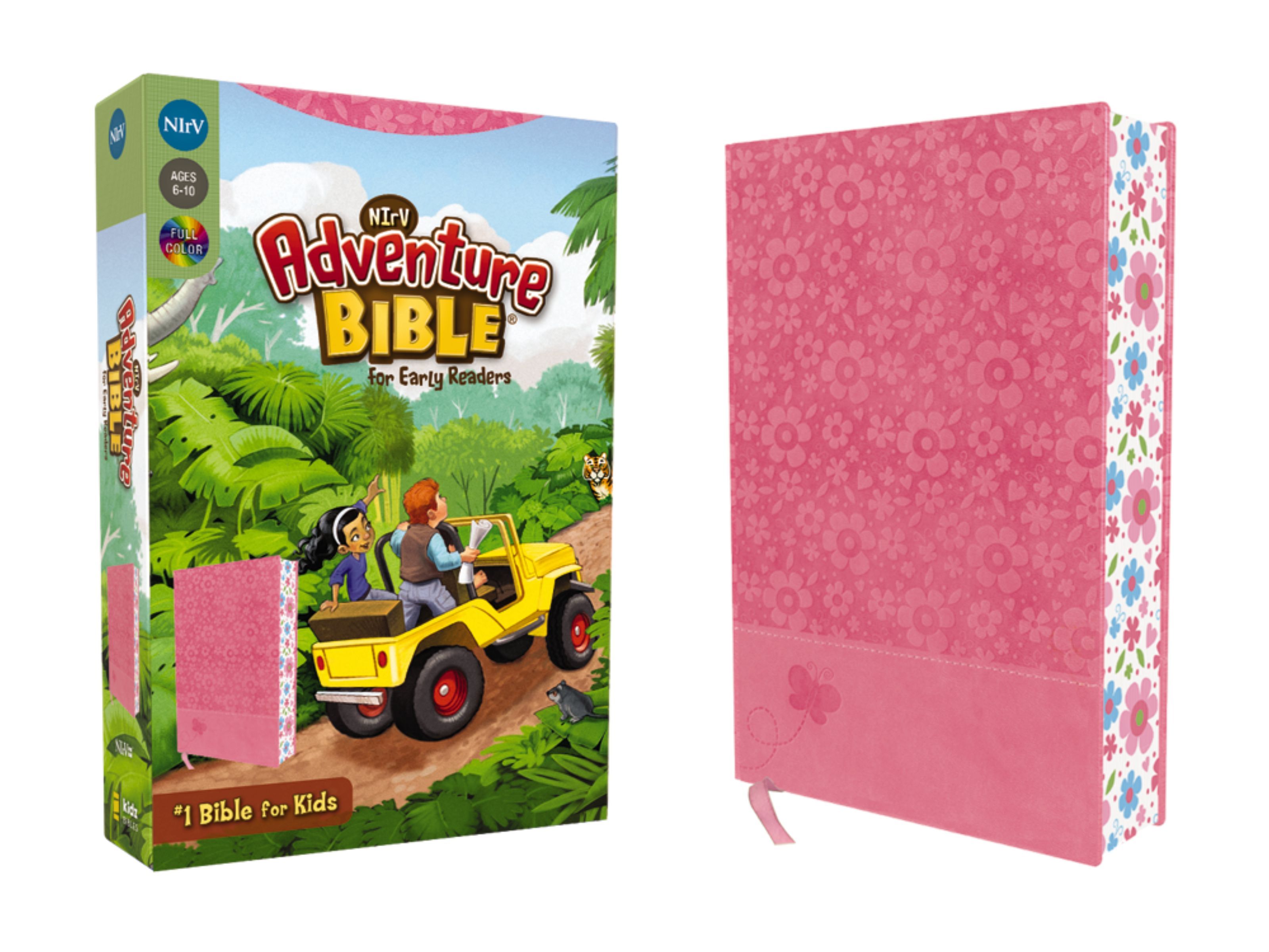 NIrV, Adventure Bible for Early Readers, Leathersoft, Pink, F... - 9780310745204 - Image 5