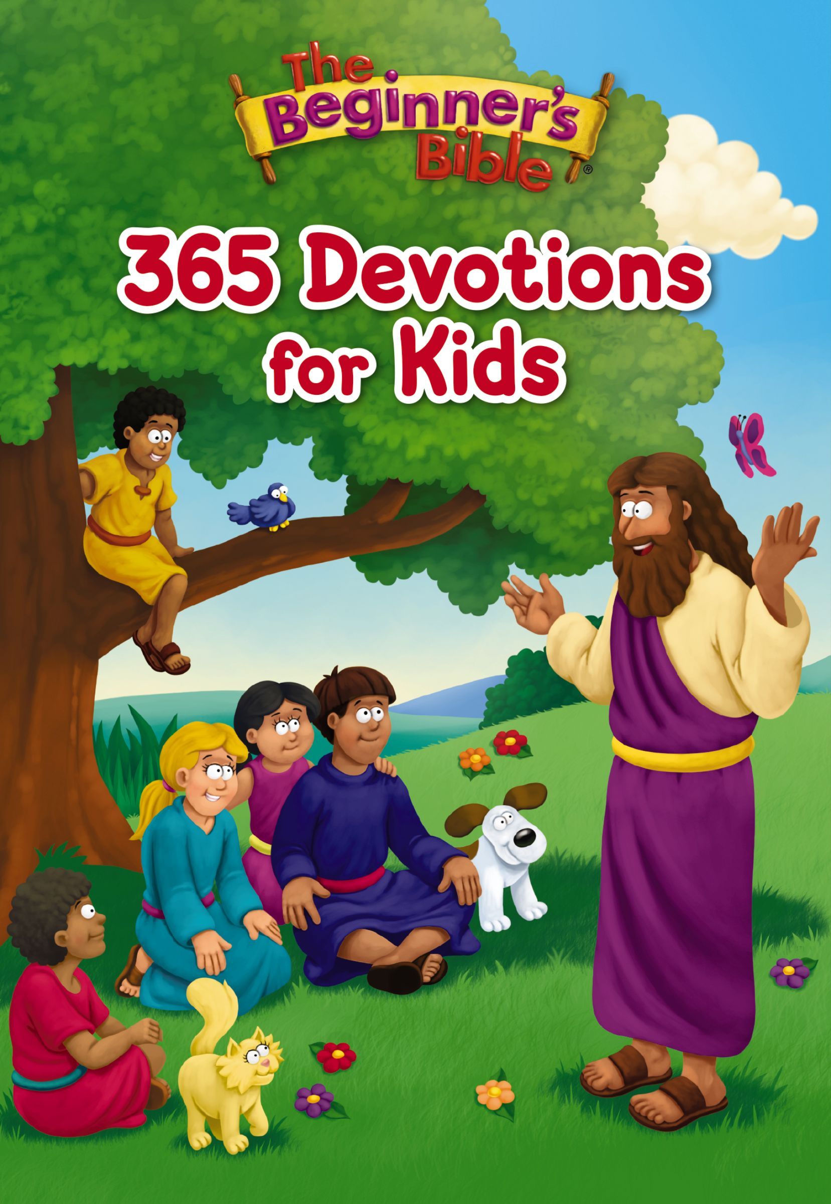 Beginner's Bible 365 Devotions for Kids, Hardback,
