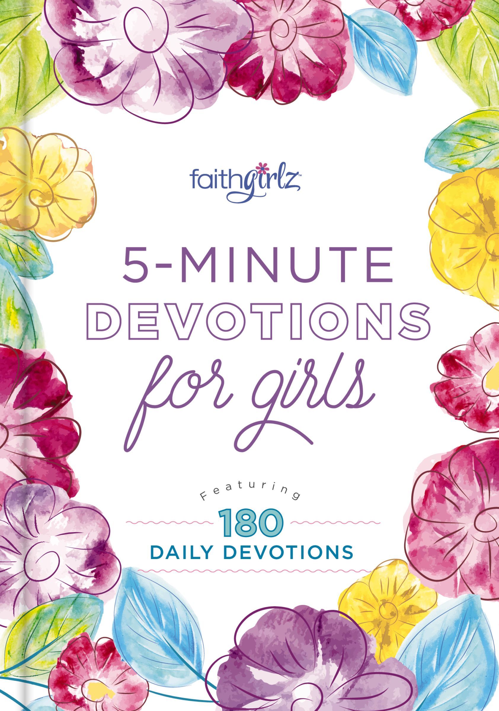 5-Minute Devotions for Girls, Hardback,