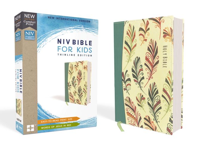 NIV, Bible for Kids, Flexcover, Teal, Red Letter Edition, Comfort Print