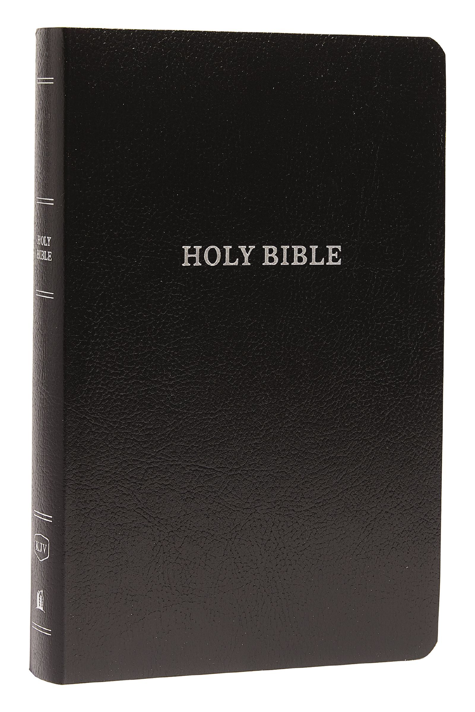 KJV, Gift and Award Bible, Imitation Leather, Black, Red Letter Edition, Hardback,