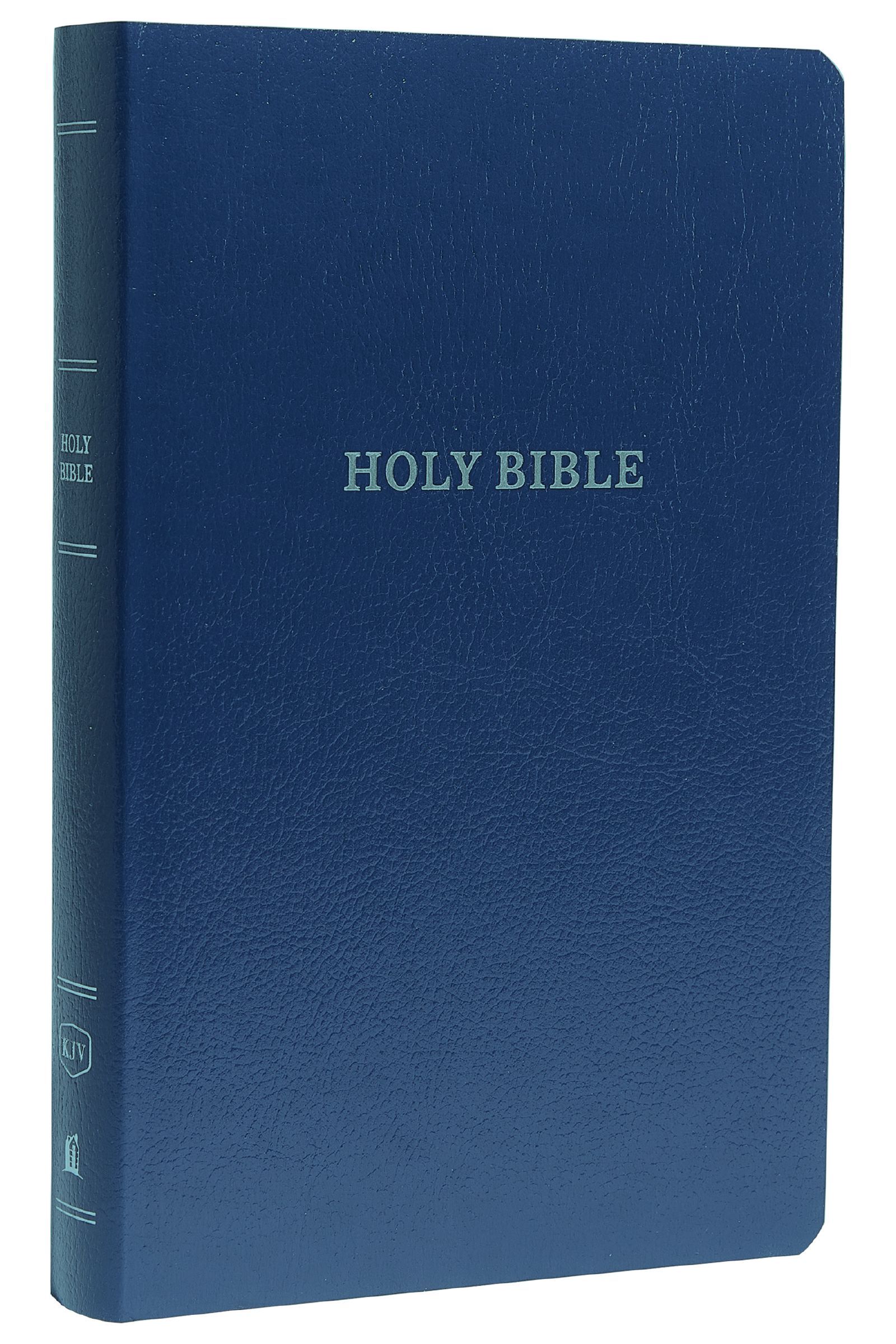 KJV, Gift and Award Bible, Imitation Leather, Blue, Red Letter Edition, Hardback,
